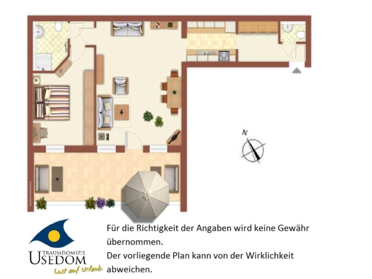 Villa Strandperle Whg 18 Heringsdorf  Exterior photo